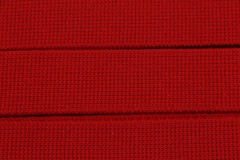 Webbing - Cotton Acrylic - 40mm wide - Red (per metre)