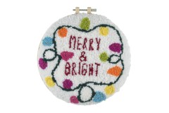 Trimits - Merry & Bright (Punch Needle Kit)