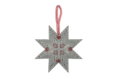 Trimits - Make Your Own - Nordic Snowflake (Felt Decoration Kit)