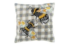 Trimits - Stitch Your Own Cushion - Bees (Cross Stitch Kit)