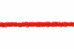 Elastic - Fuzzy Face Mask Elastic - 2mm wide - Red (100m reel)