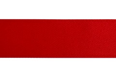 Bowtique Satin Polyester Ribbon - 3mm wide - Scarlet (5m reel)