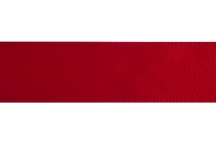 Bowtique Satin Polyester Ribbon - 3mm wide - Red (5m reel)