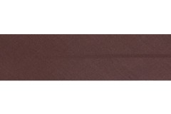 Bias Binding - Polycotton - 12mm wide - Dark Tan (per metre)
