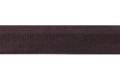 Bias Binding - Polyester - 15mm wide - Satin - Brown (per metre)