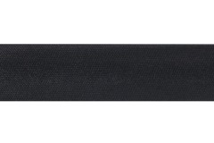 Bias Binding - Polyester - 15mm wide - Satin - Black (per metre)