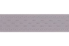 Seam Binding - Polyester - 13mm wide - Grey (per metre)