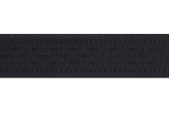 Seam Binding - Polyester - 13mm wide - Black (per metre)