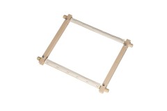 Elbesee Wooden Rotating Tapestry Frame, 45 x 30cm / 18 x 12in