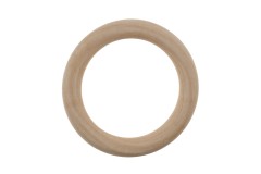 Trimits Wooden Craft Ring - Round - 7cm Diameter