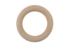 Trimits Wooden Craft Ring - Round - 5.5cm Diameter