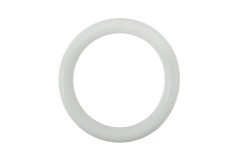 Trimits Wooden Craft Ring - White - Round - 10cm Diameter