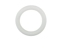 Trimits Wooden Craft Ring - White - Round - 7cm Diameter
