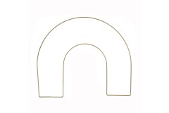 Trimits Wire Craft Hoop - 25cm x 30cm - Rainbow - Gold