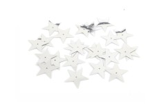 Trimits Sequins, Stars, 28mm, Silver (pack of 23)