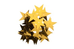Trimits Sequins, Stars, 28mm, Gold (pack of 23)