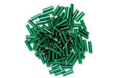 Trimits Bugle Beads, Green (8g)