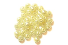 Trimits Pearls, 6mm, Cream (pack of 20)