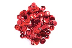 Trimits Sequins, Cup, 5mm, Red (pack of 400)