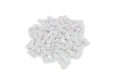 Trimits Sequins, Cup, 5mm, White Iris (pack of 400)