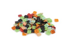 Trimits Sequins, Square, 7mm, Multicoloured (pack of 140)