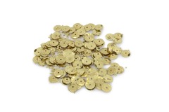 Trimits Sequins, Cup, 8mm, Gold (pack of 160)