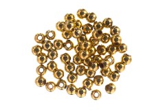 Trimits Plated Beads, 4mm, Gold (pack of 45)