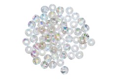Trimits Plated Beads, 4mm, Aurora (pack of 45)