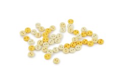 Trimits Mini Craft Buttons, Round, Yellow (2g)
