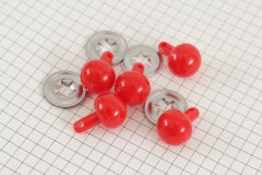 Ball Safety Noses, 15mm, Red (pack of 5)