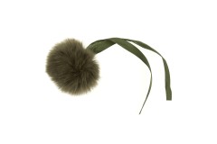 Trimits - Faux Fur Pom Pom - 6cm - Khaki