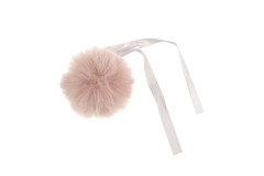 Trimits - Faux Fur Pom Pom - 6cm - Light Pink