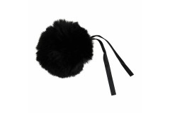 Trimits - Faux Fur Pom Pom - 11cm - Black