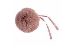 Trimits - Faux Fur Pom Pom - 11cm - Pink