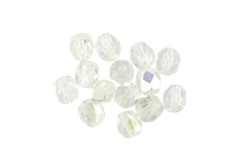 Gutermann Round, Faceted Beads, Colour 1016, 6mm (pack of 40)