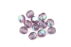 Gutermann Round, Faceted Beads, Colour 5505, 6mm (pack of 40)