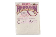 Hobbs Heirloom Natural 100% Cotton Wadding - 91x114cm / 36x45in (Craft)