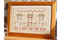 Historical Sampler Company - Home is Where Your Story Begins (Cross Stitch Kit)
