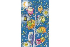 Heritage Crafts - Karen Carter - Birds of a Feather - Tree of Owls (Cross Stitch Kit)
