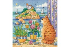 Heritage Crafts - Karen Carter - By The Sea - Island View (Cross Stitch Kit)
