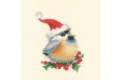 Heritage Crafts - Valerie Pfeiffer - Christmas Chick (Cross Stitch Kit)