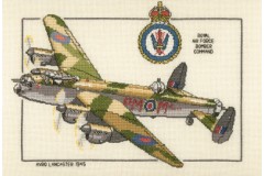 Heritage Crafts - Classics - Avro Lancaster (Cross Stitch Kit)