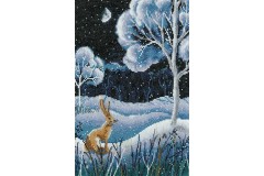 Heritage Crafts - Elaine Serenum - Winter Forest (Cross Stitch Kit)