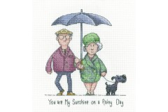 Heritage Crafts - Golden Years by Peter Underhill - My Sunshine (Cross Stitch Kit)