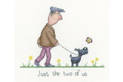 Heritage Crafts - Golden Years by Peter Underhill - The Two of Us (Cross Stitch Kit)