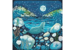 Heritage Crafts - Mel Rodicq - Moonlit Bay (Cross Stitch Kit)