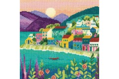 Heritage Crafts - Mel Rodicq - The Peaceful Harbour (Cross Stitch Kit)