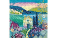 Heritage Crafts - Mel Rodicq - Peaceful Retreat (Cross Stitch Kit)