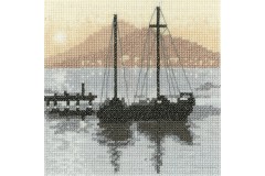 Heritage Crafts - Silhouettes - Bay View (Cross Stitch Kit)