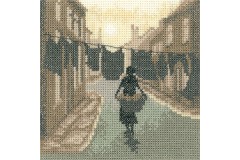 Heritage Crafts - Silhouettes - Wash Day (Cross Stitch Kit)